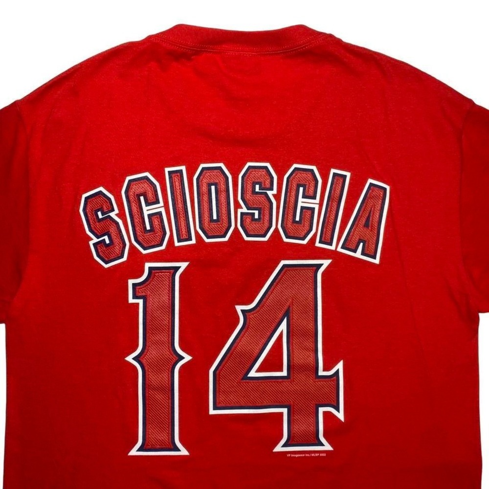 Vintage 2000s LA Angels / Anaheim Angels x Coach Mike Scioscia baseball‎ shirt